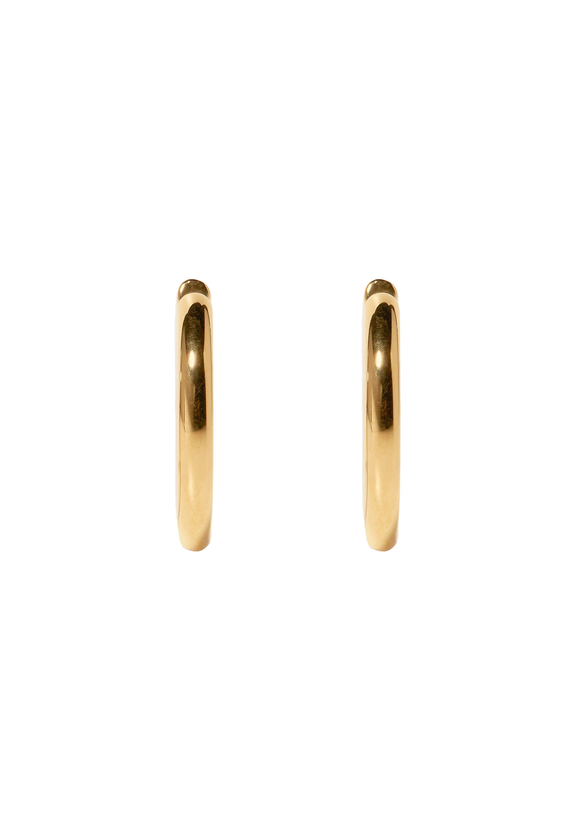 Stilnest Earrings 'Huggie' in Gold