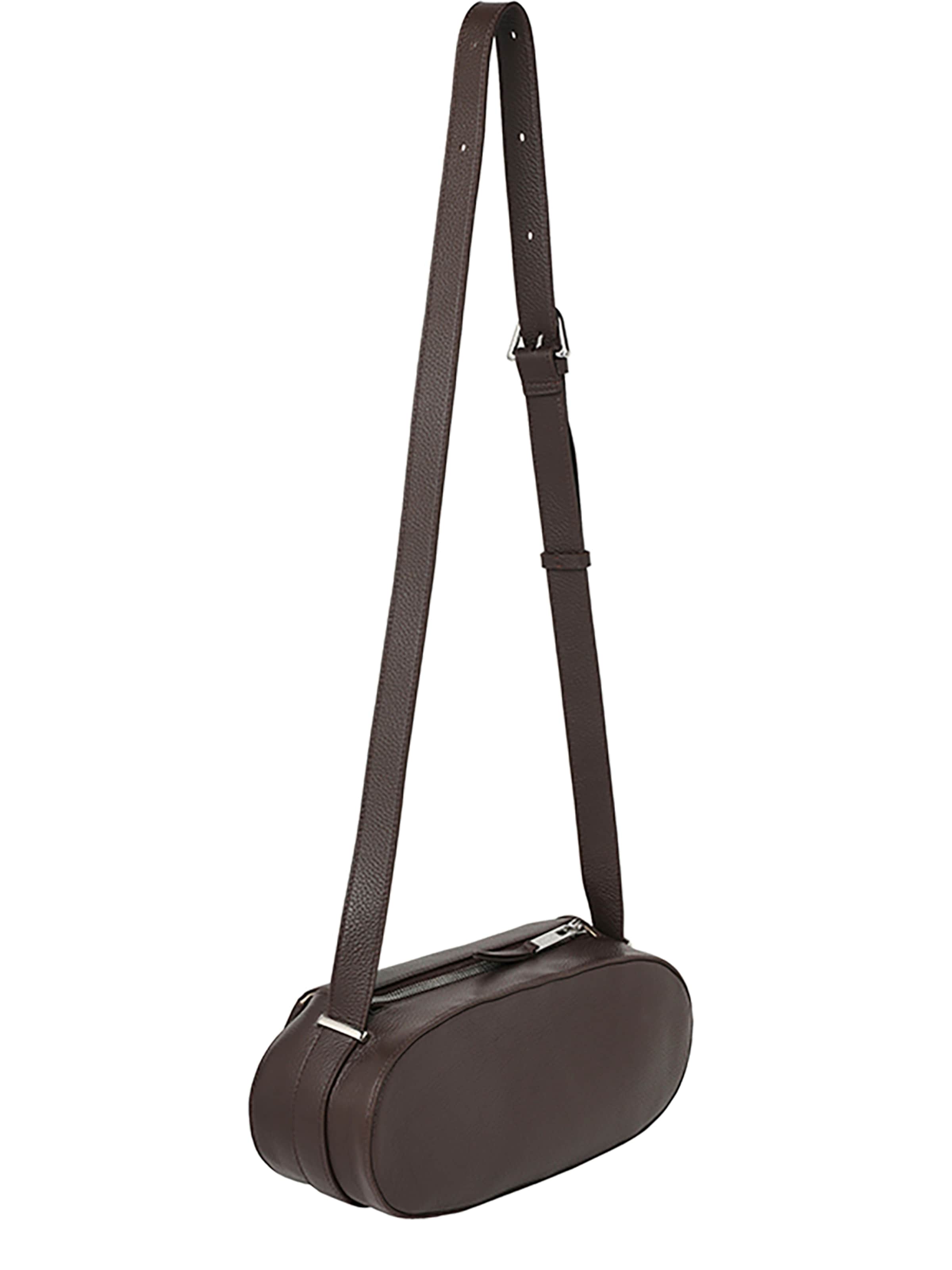 TATUUM - Mala de ombro 'Livia 1' em castanho