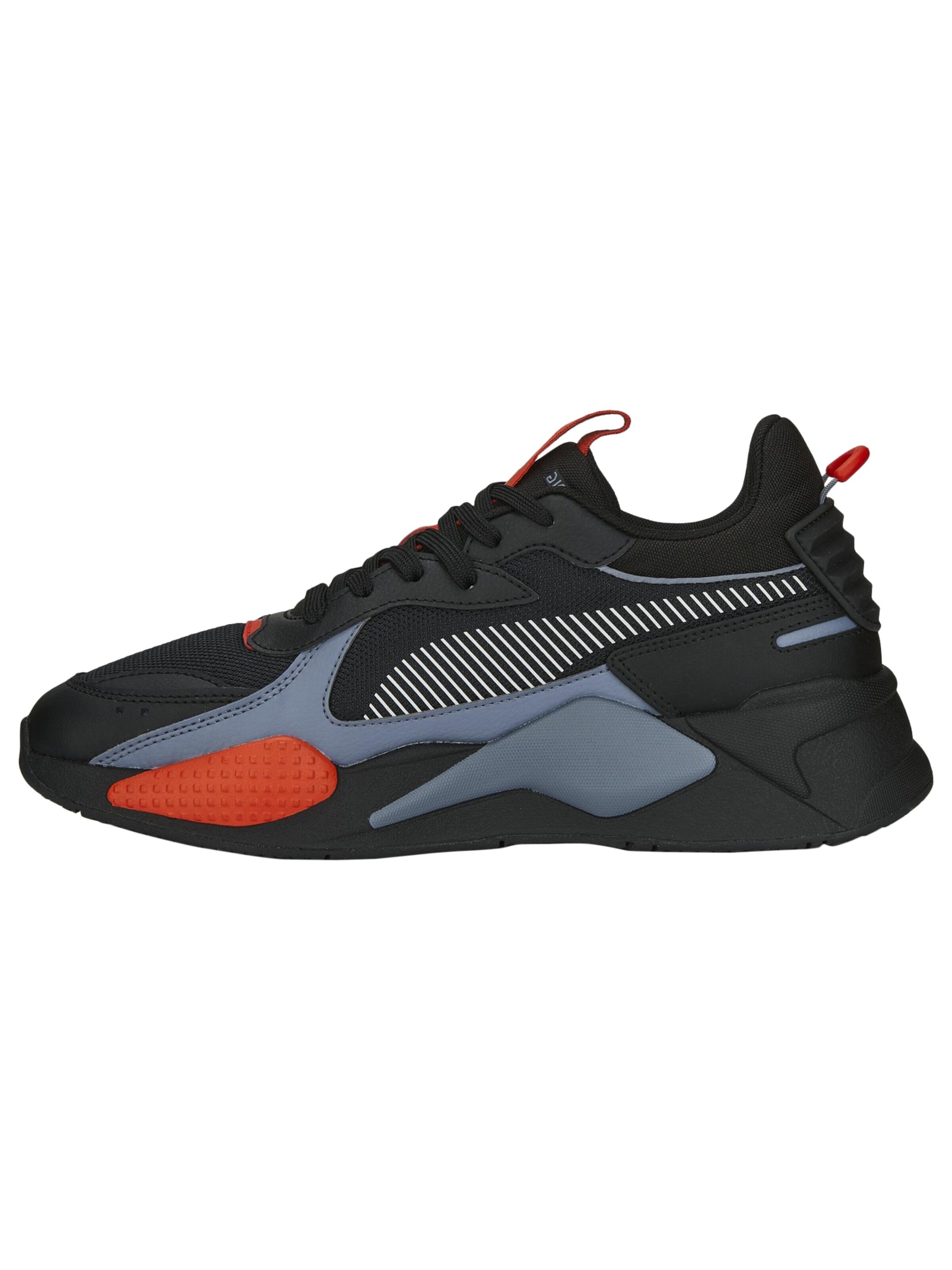 PUMA Athletic lace-up shoe in Grey: front