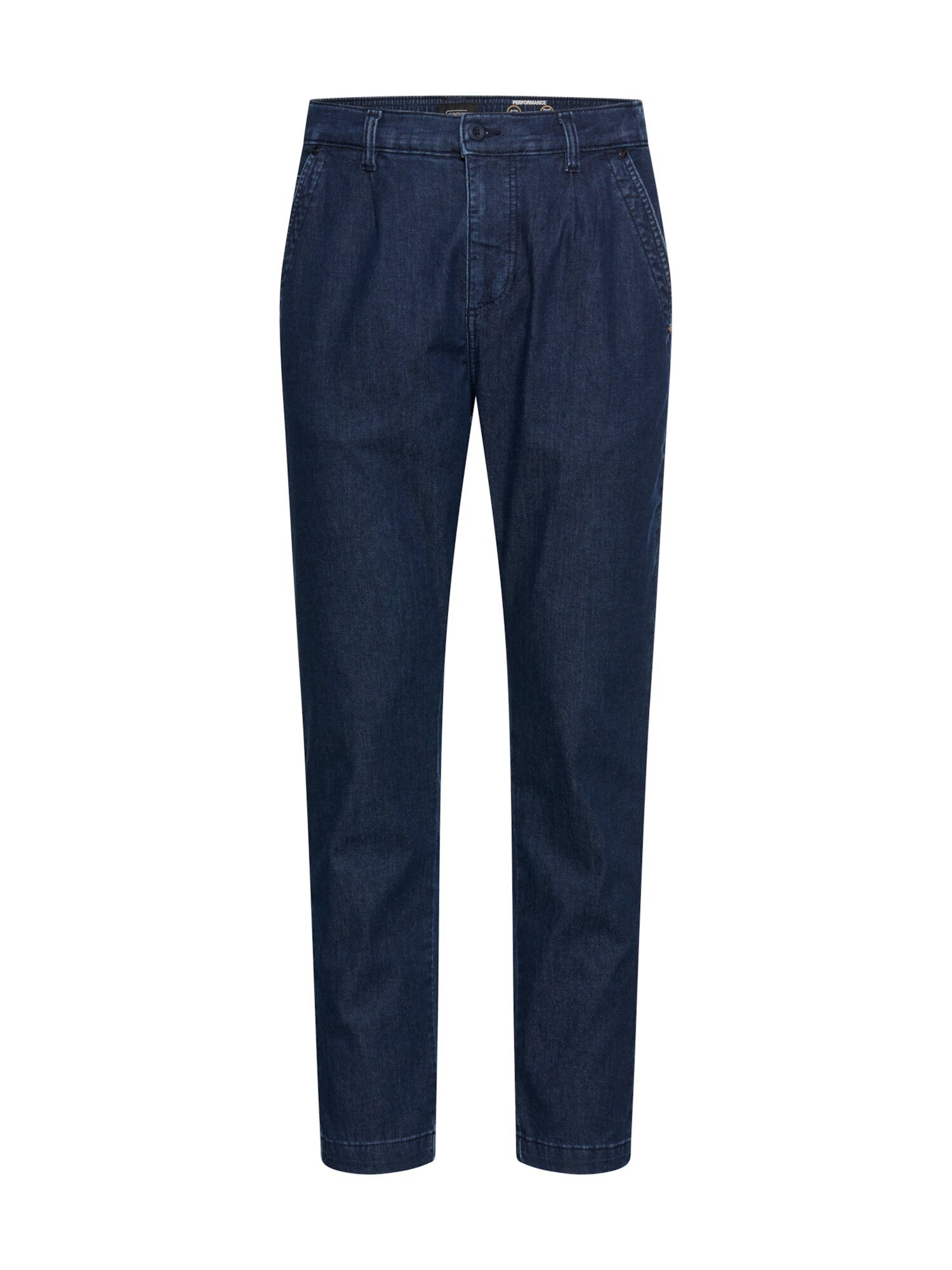 CAMEL ACTIVE Lässige Relaxed Fit Chino in Jeans-Optik in 32/32 in indigo, Produktansicht