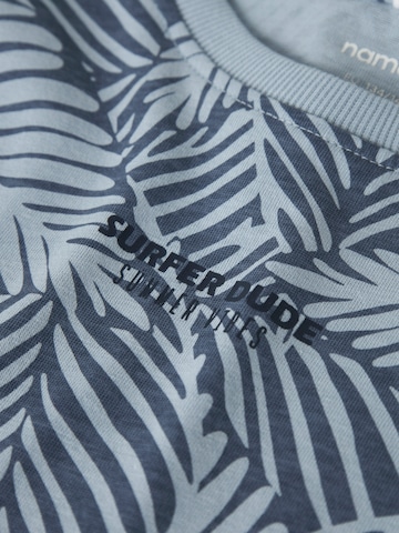 Tricou 'NKMVENZEL' de la NAME IT pe albastru