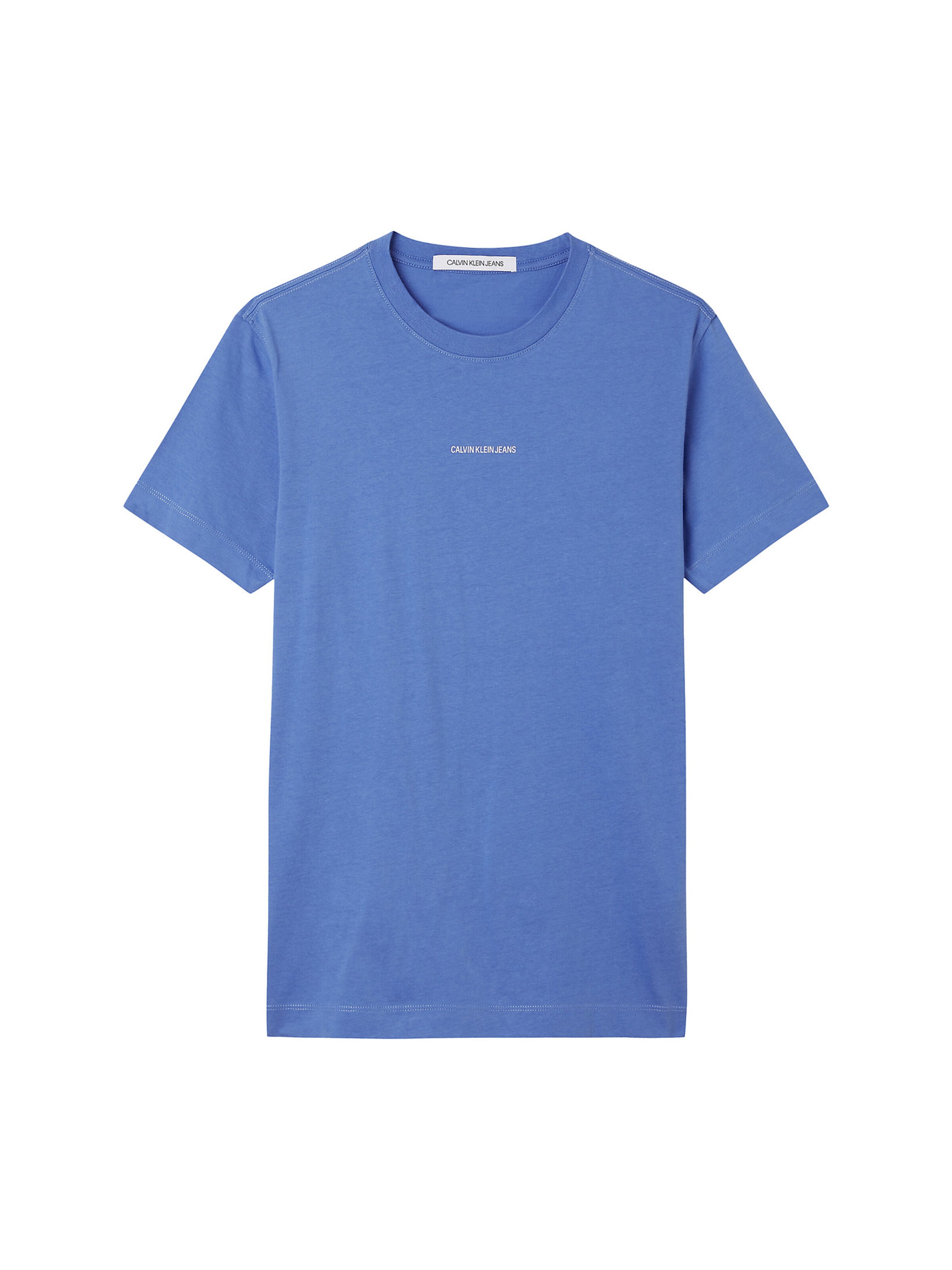 Männer Shirts Calvin Klein Jeans T-Shirt in Blau - NL26090 Männer Shirts Calvin Klein Jeans T-Shirt in Blau - NL26090