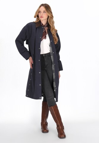 Manteau mi-saison DreiMaster Vintage en bleu
