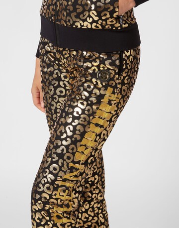 Plein Sport - Ropa deportiva 'Leopard' en oro