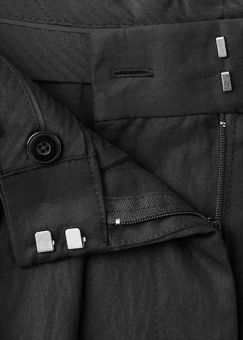 MANGO Wide Leg Hose 'Marga' in Schwarz