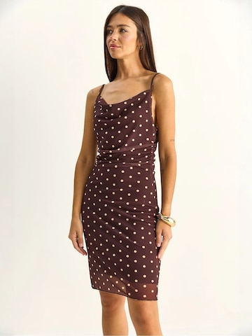 Robe Bianco Lucci en rouge