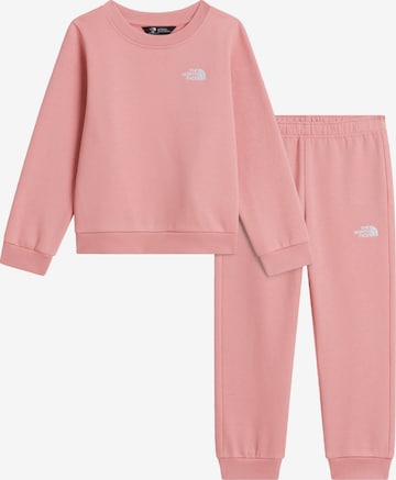 THE NORTH FACE Sweatsuit in Pink: front