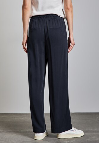 STREET ONE Loose fit Pants in Blue