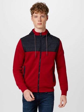 bugatti Sweatjacke in Rot: predná strana