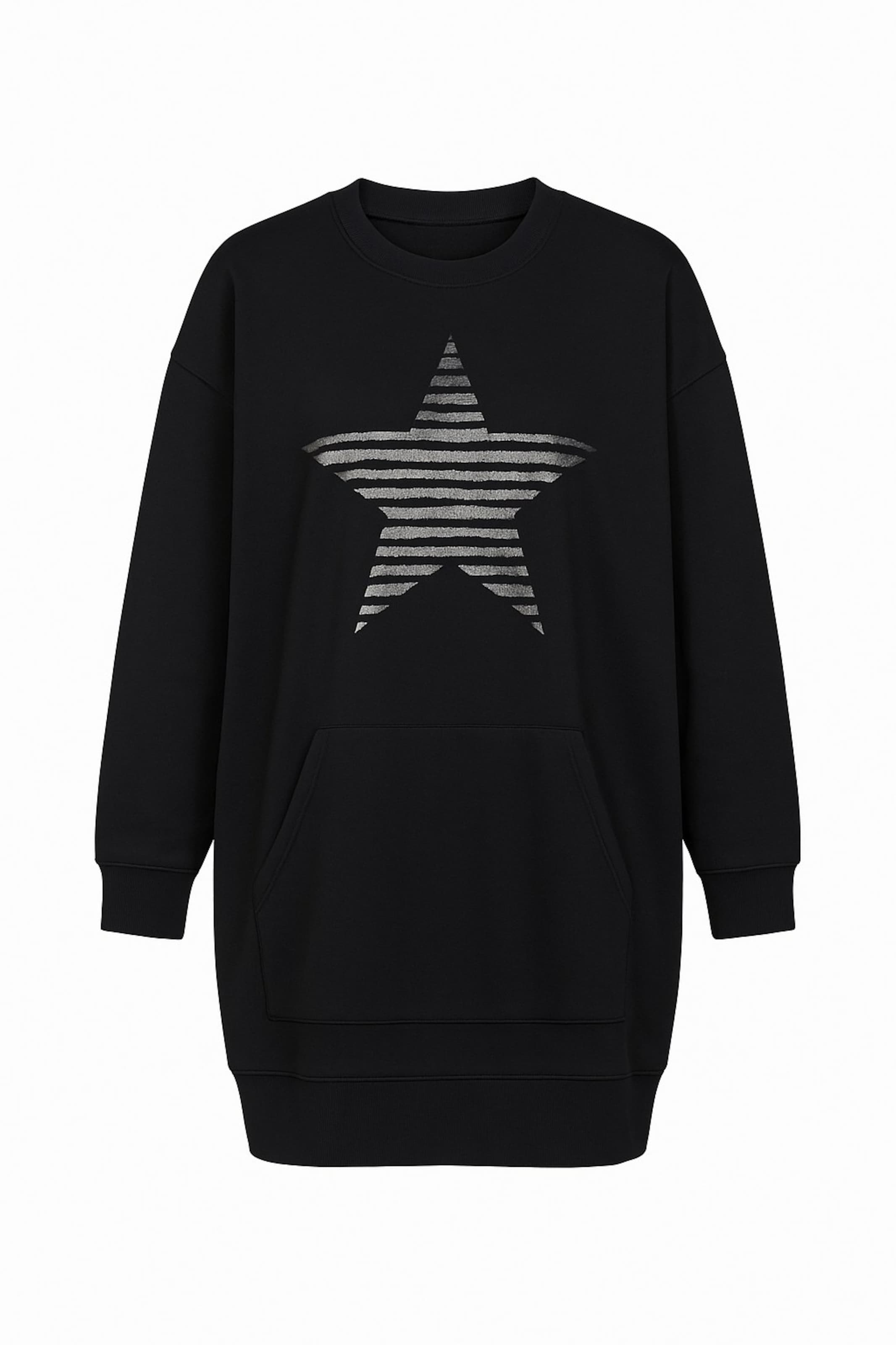 Shape Of You Sweatshirt in Black: front