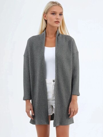 Busem Knit cardigan in Grey: front