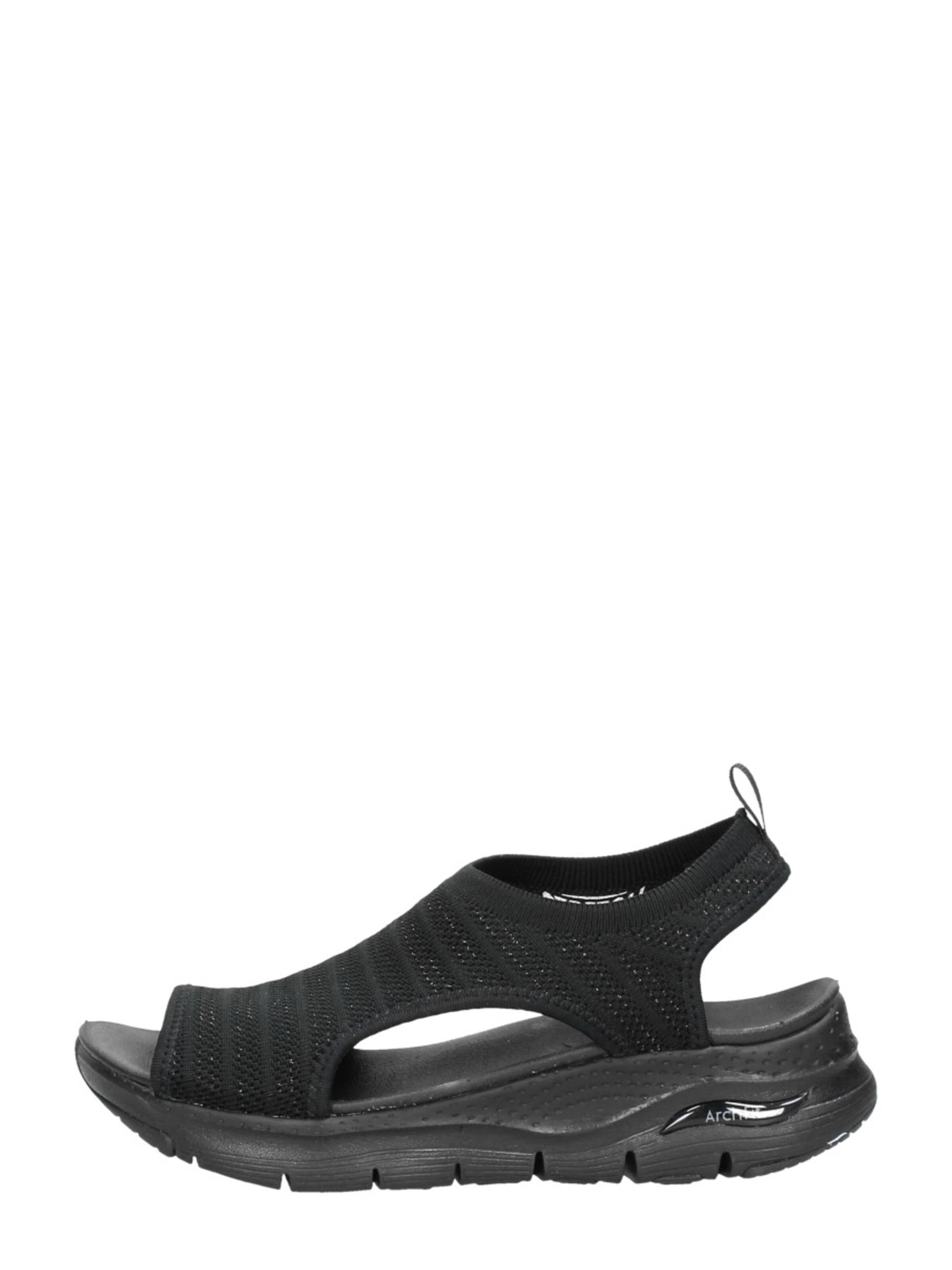SKECHERS Sandal 'Arch Fit - Darling Days' in Black: front