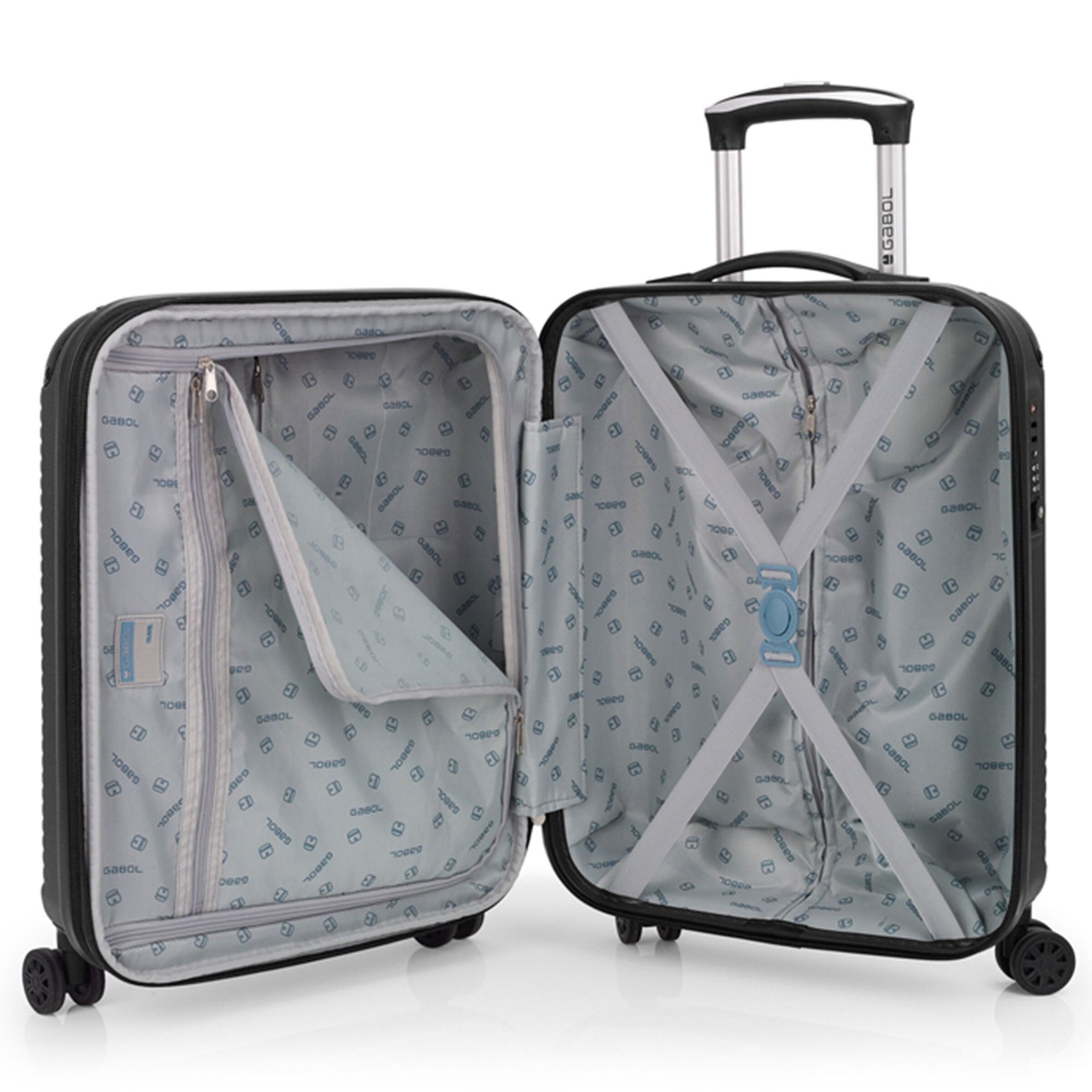 Gabol Suitcase Set in Grey