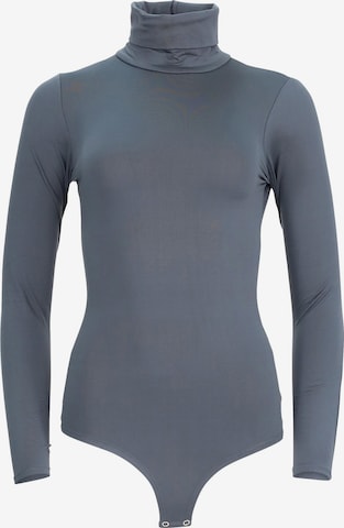 Easy Young Fashion Bodysuit in Grey: front