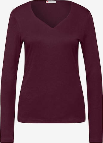 STREET ONE Shirt in Rot: Vorderseite