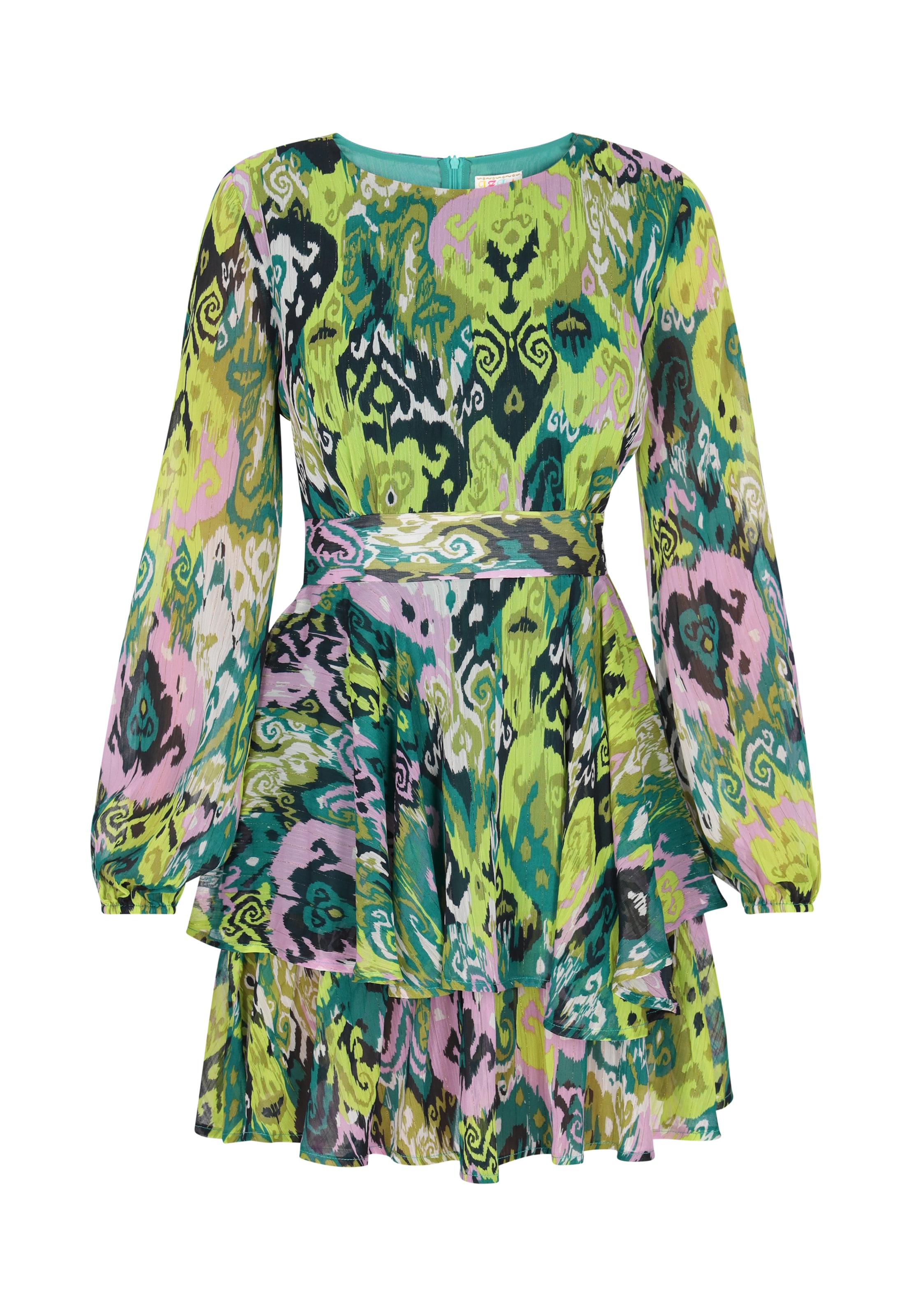 IZIA Kjole i grøn: forside