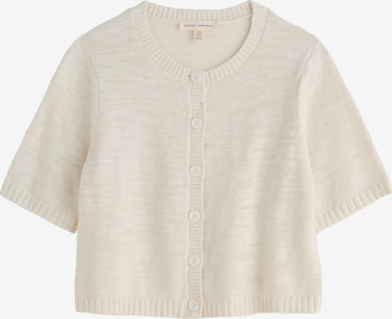 Seasalt Cornwall Knit Cardigan 'Wild Thyme' in Beige: front