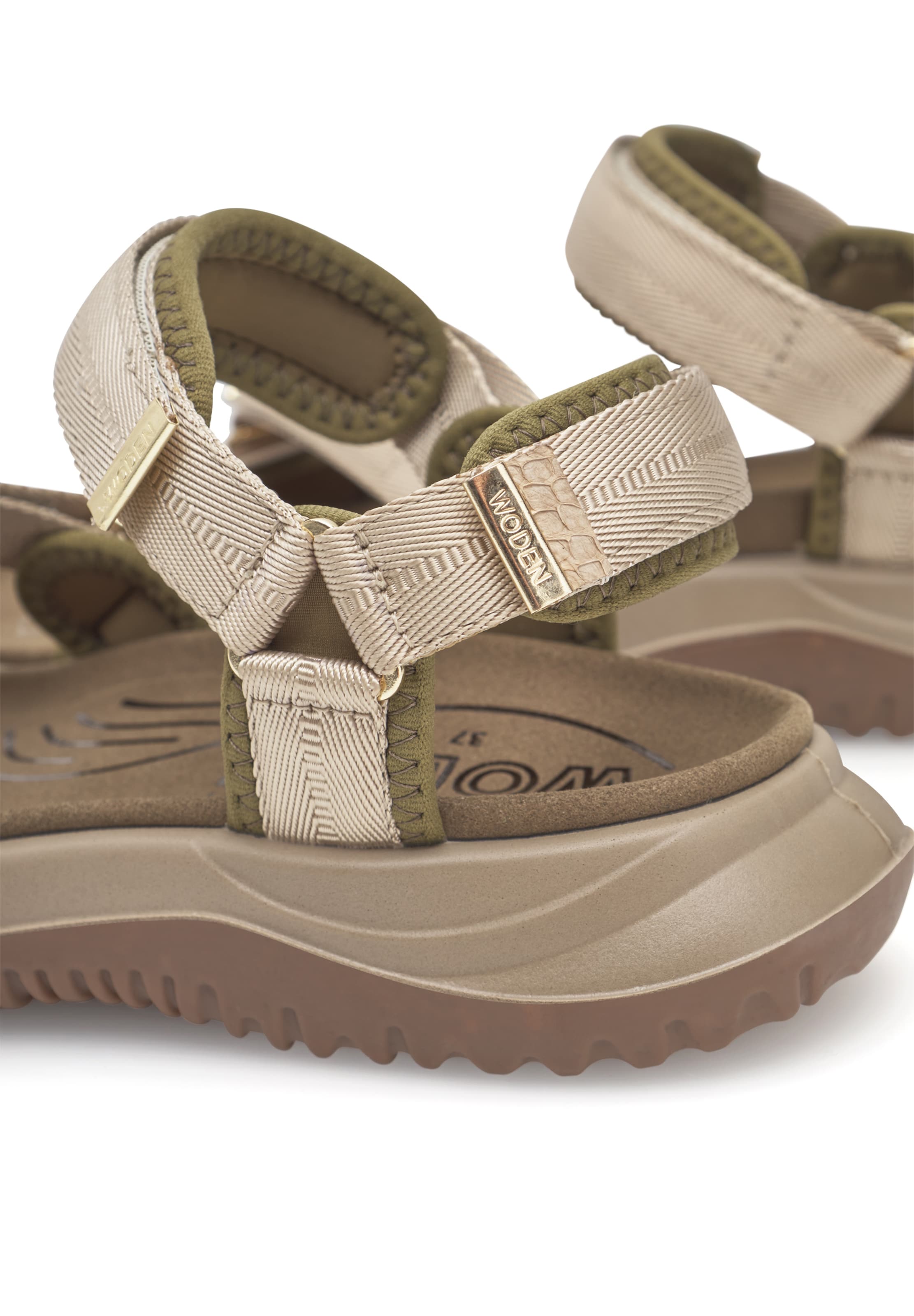 WODEN Sandaler 'Solvej' i brun