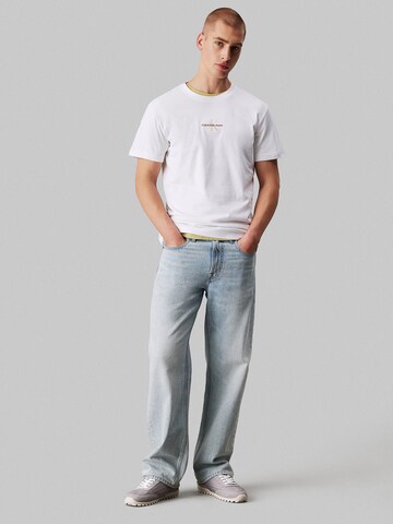 Calvin Klein Jeans Regular Shirt in Wit