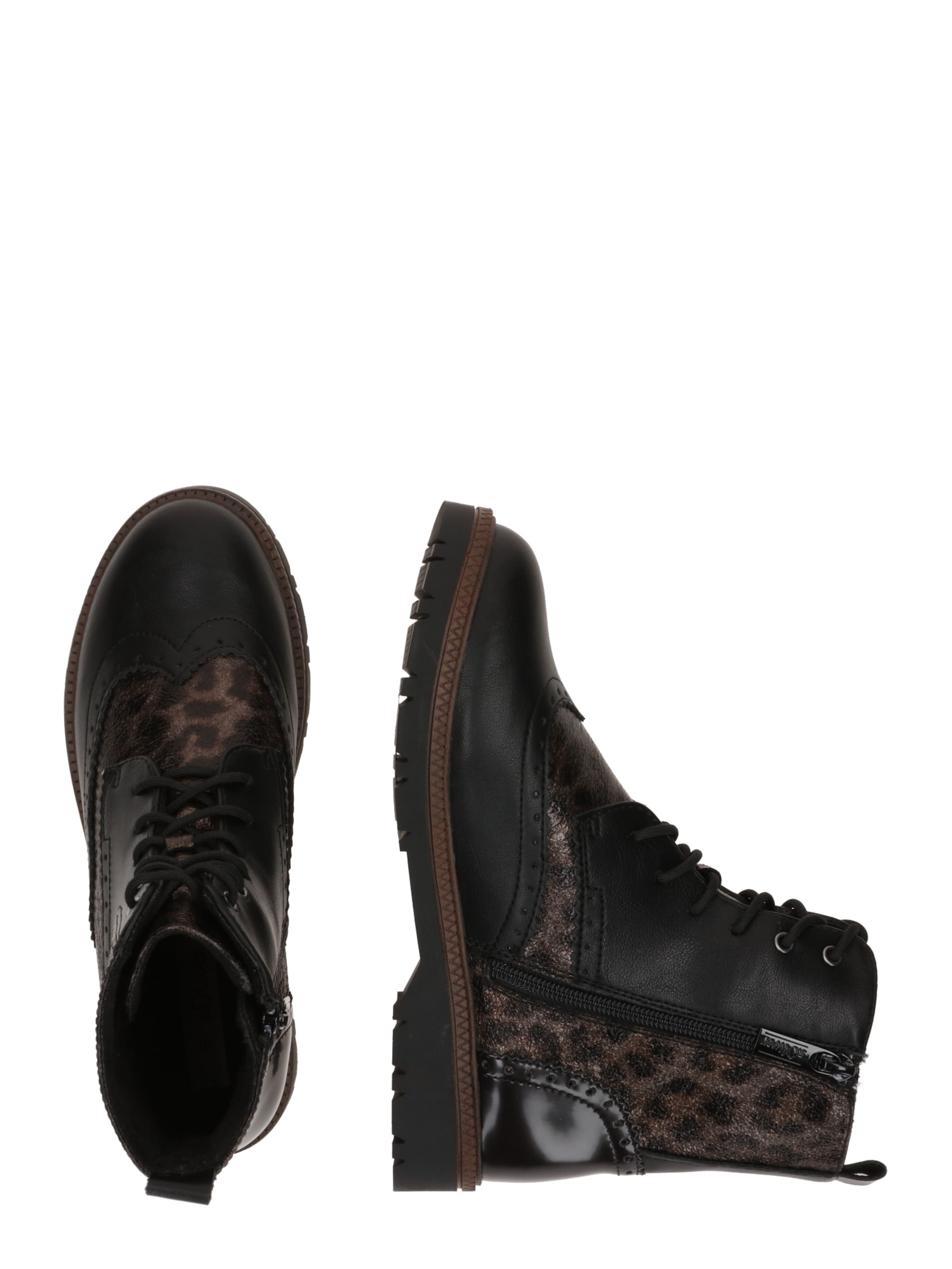 Stivaletto stringato di s.Oliver in marrone