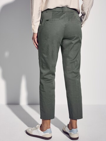 Regular Pantaloni cu dungă de la STREET ONE pe verde