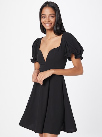 Skirt & Stiletto Dress 'Sicily' in Black: front