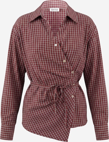 EDITED Blouse 'Lillith' in Rood: voorkant