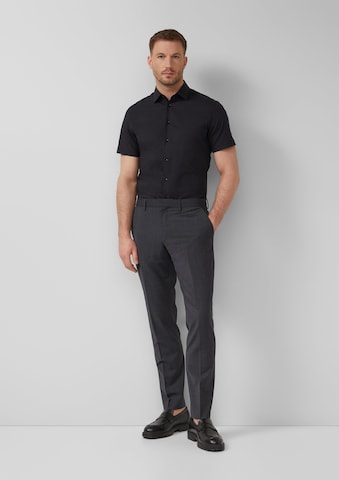 Coupe regular Chemise s.Oliver en noir