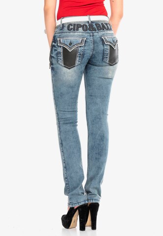 CIPO & BAXX Regular Jeans in Blauw