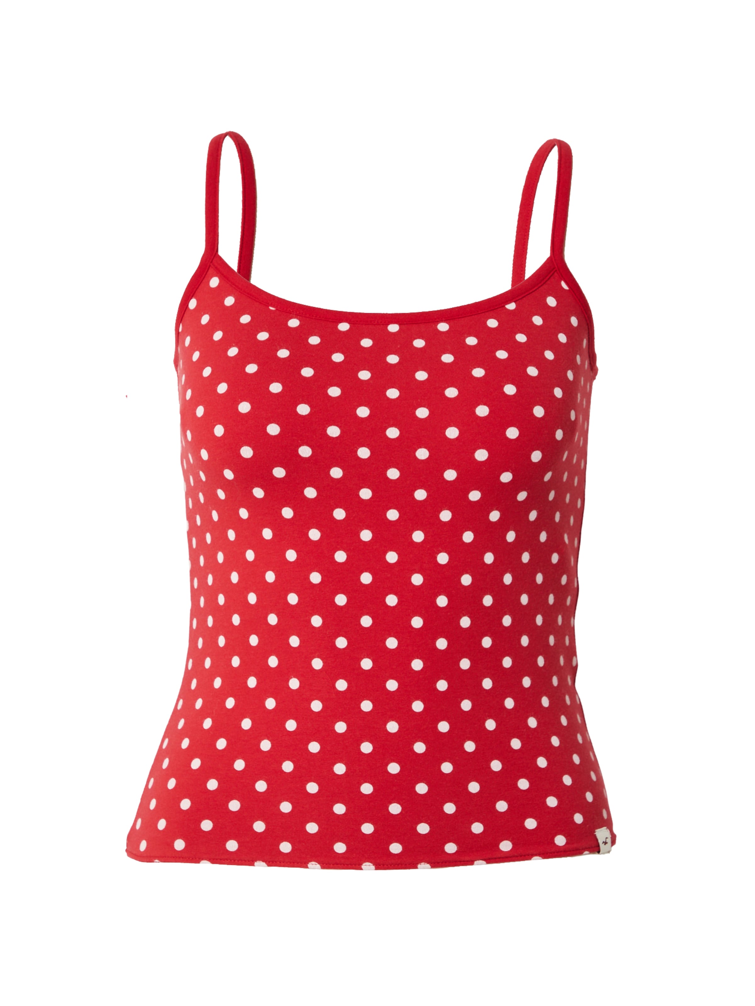 HOLLISTER - Top em vermelho: frente