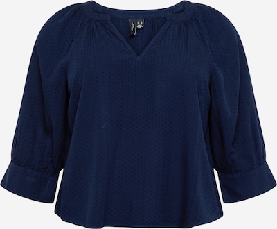 Vero Moda Curve Blouse 'Elsa' in de kleur Navy, Productweergave