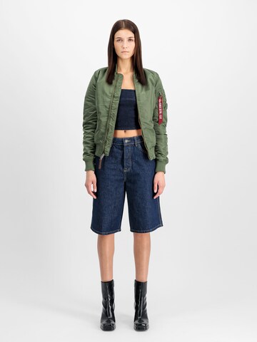 ALPHA INDUSTRIES Übergangsjacke 'MA-1 VF 59' in Grün