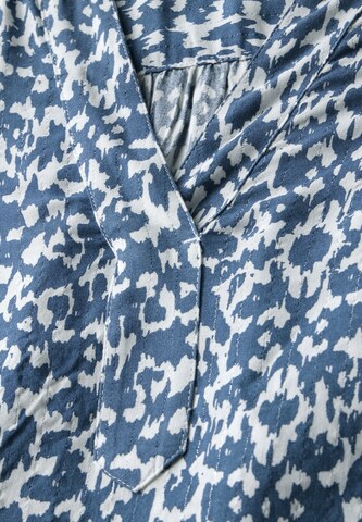 CECIL Print-Bluse mit Glitzer in Weiß