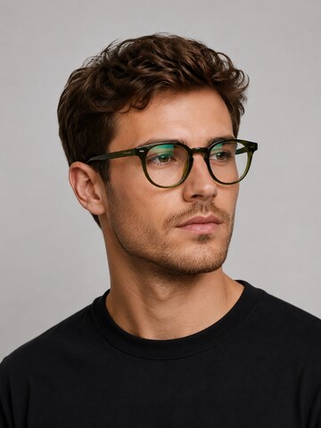 VEYREY Glasses 'Scewate' in Green