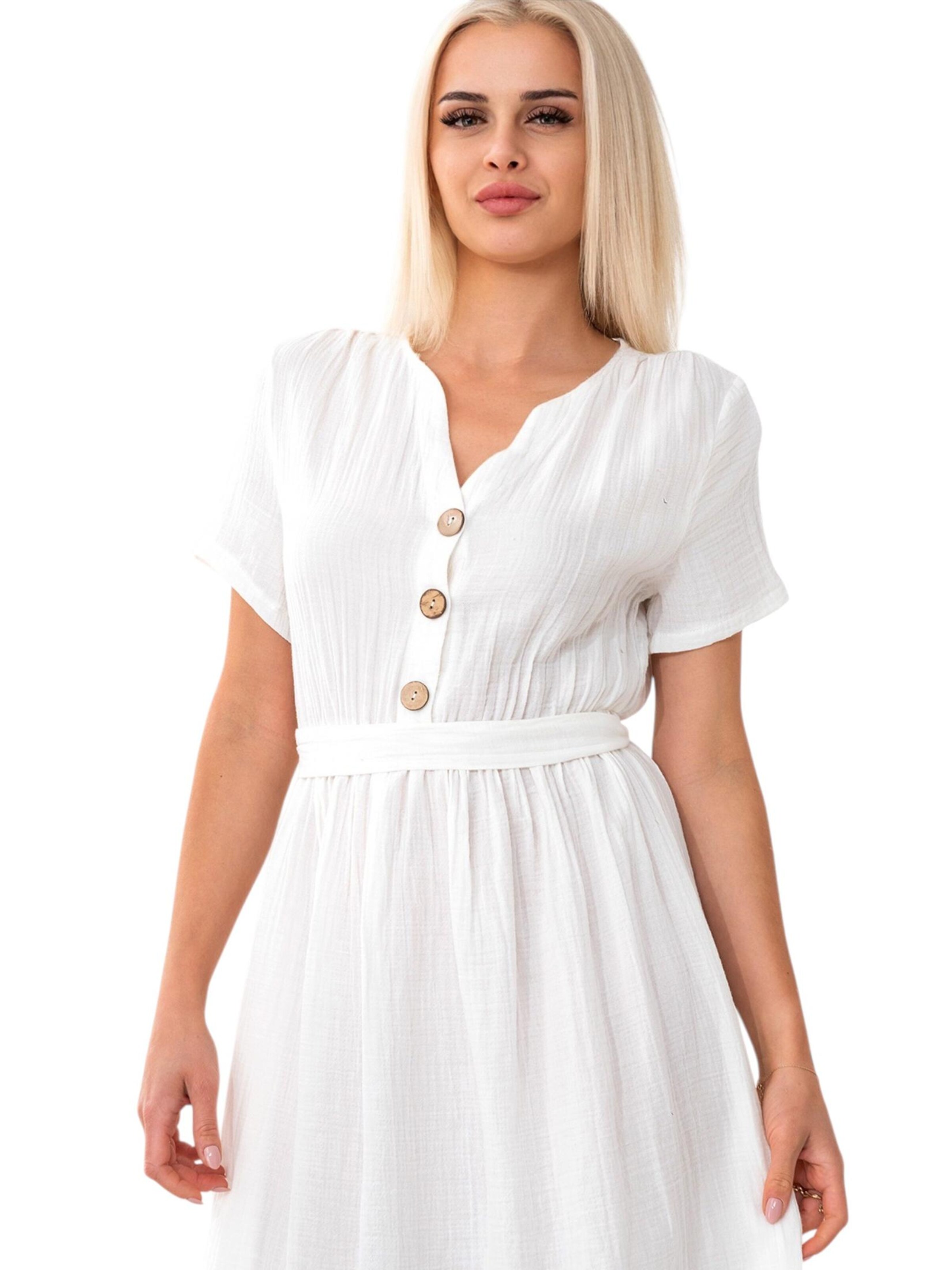 WENOR Sommerkjole 'MIRA' i hvid