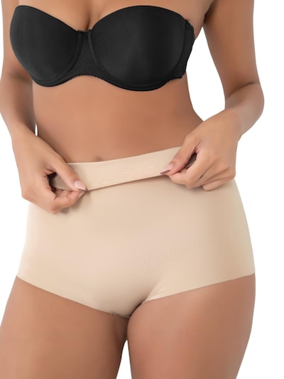fashionshowcase Shapingslip 'LaserCurve' in S-M in de kleur Beige, Productweergave