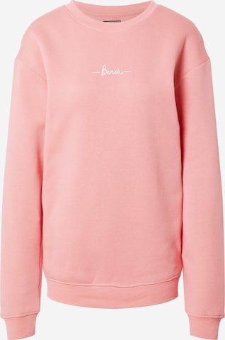 BENCH - Sweatshirt 'OLIVIA 2' em rosa: frente