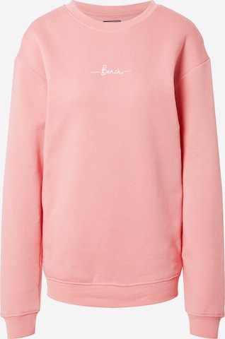 BENCH Sweatshirt 'OLIVIA 2' in Pink: predná strana