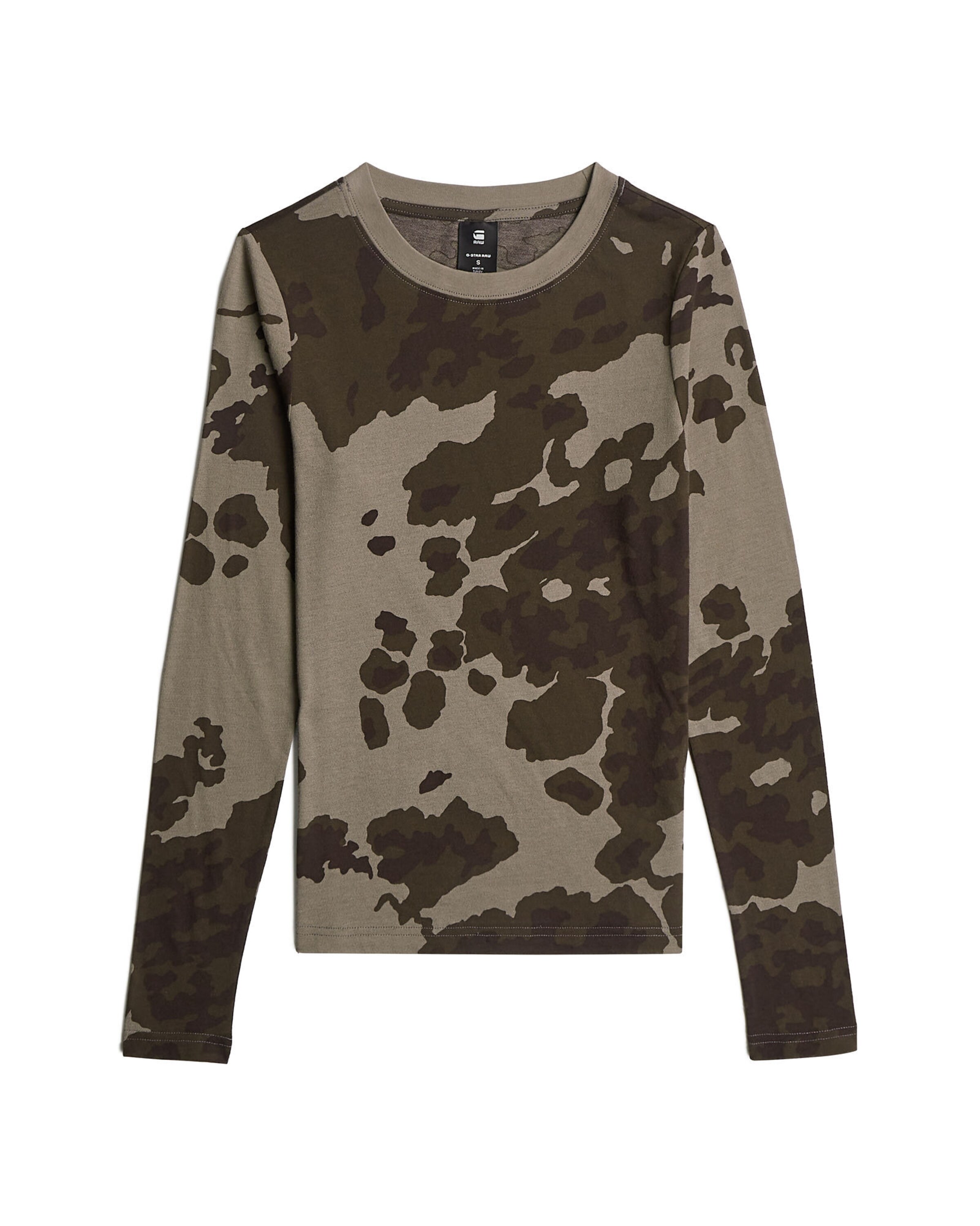 G-STAR Shirt in de kleur Bruin / Groen, Productweergave