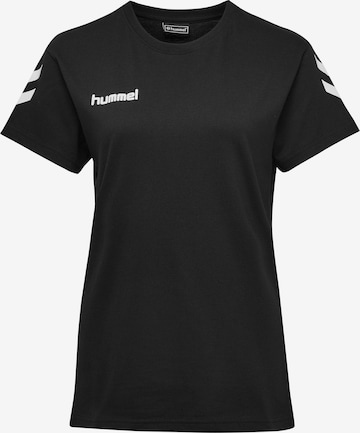 T-shirt fonctionnel Hummel en noir : devant