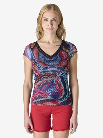 T-shirt KOROSHI en mélange de couleurs : devant