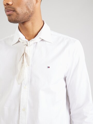 TOMMY HILFIGER Regular fit Overhemd 'Flex' in Wit