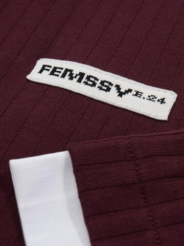 FEMSSY Jurk 'CHERRY' in Rood