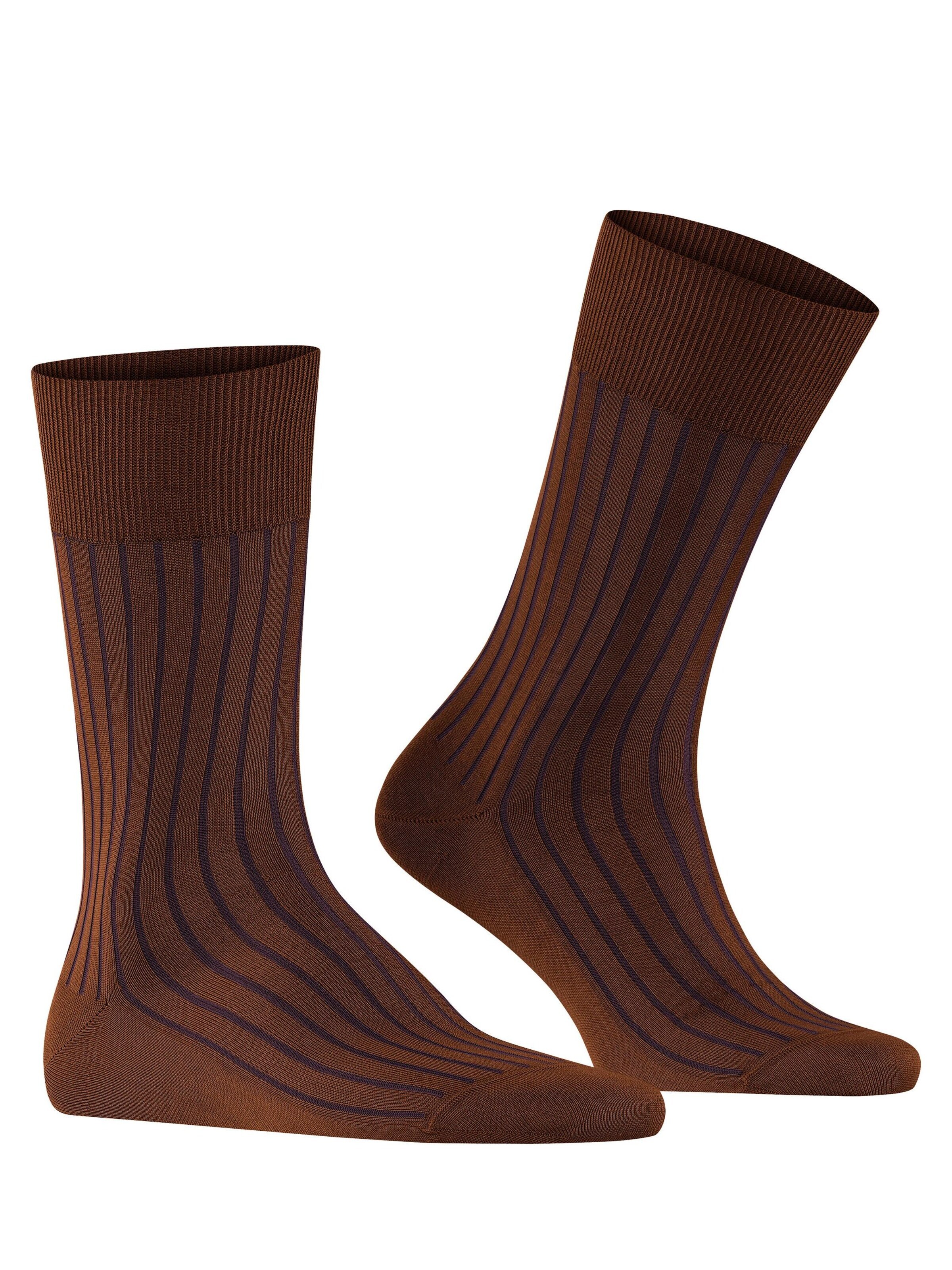 FALKE Socken 'Shadow'‌‌‌‌‌‌‌‌ in Braun
