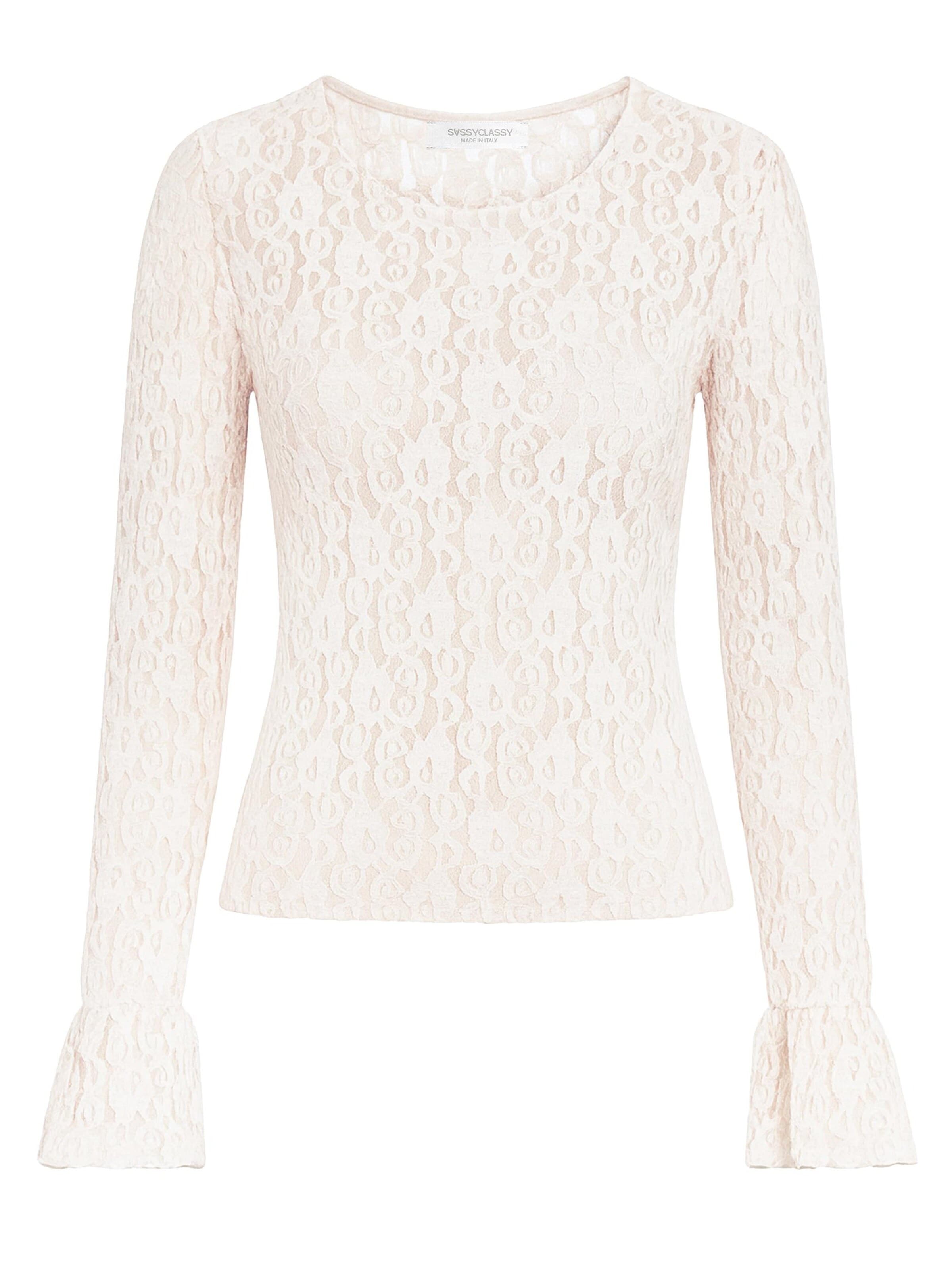SASSYCLASSY Shirt‌‌‌‌ in Beige: Vorderseite