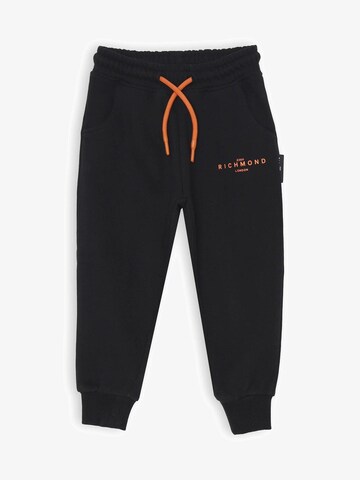 John Richmond Tapered Pants 'Alex' in Black: front