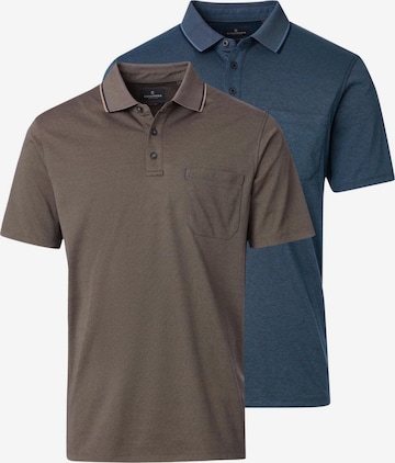 CASAMODA Shirt 'Basic' in Braun: Vorderseite