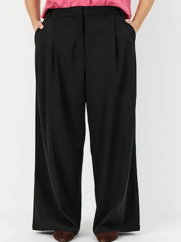 Regular Pantalon ' WA-SALLY 2 ' Wasabi Concept en noir