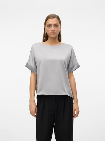 VERO MODA Blouse 'VMMerle' in Grijs: voorkant