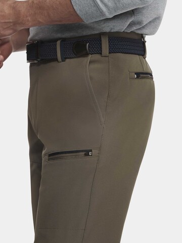 MEYER Slimfit Hose in Grün